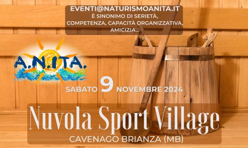 Serata Wellness - Cavenago 9 Novembre 2024