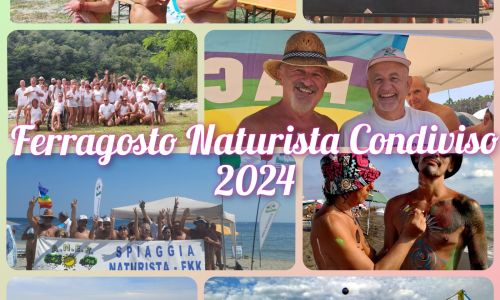 Ferragosto Naturista Condiviso 2024 - Report