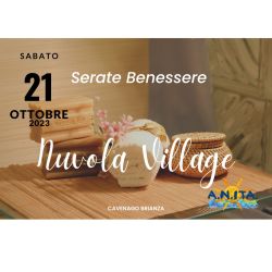 Locandina Serata Benessere Nuvola Village 1 Aprile