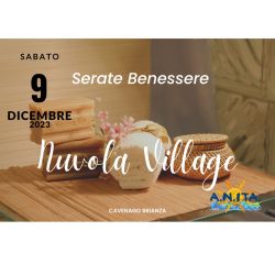 Locandina Serata Benessere Nuvola Village 1 Aprile
