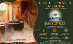 Locandina Serata Benessere Nuvola Village 1 Aprile